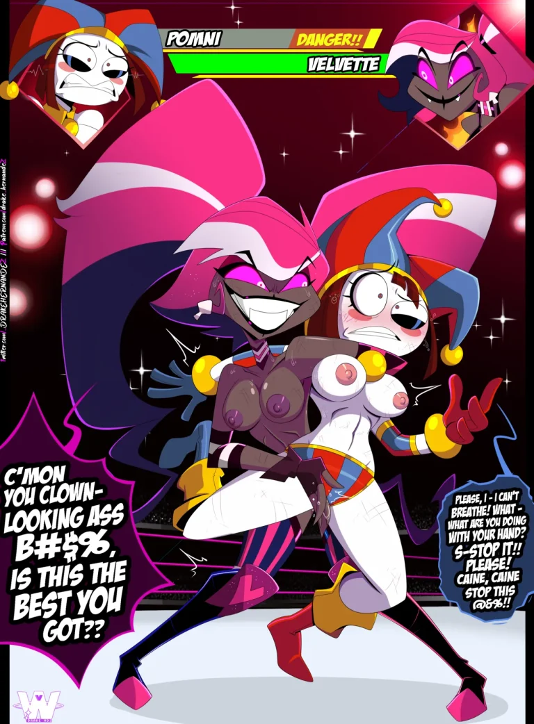 Hazbin Hotel Wrestleverse porn comic picture 58