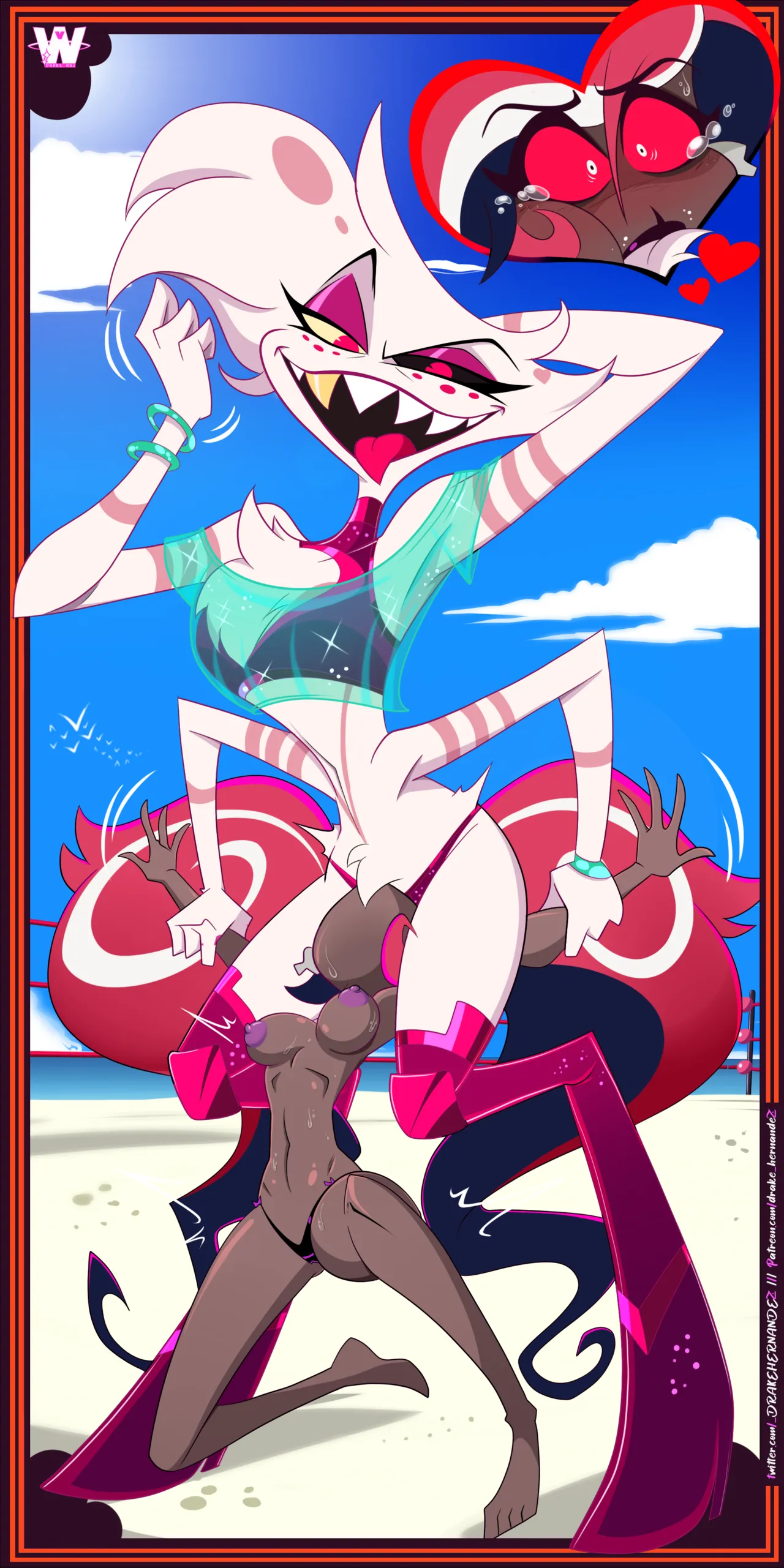 Hazbin Hotel Wrestleverse porn comic picture 67