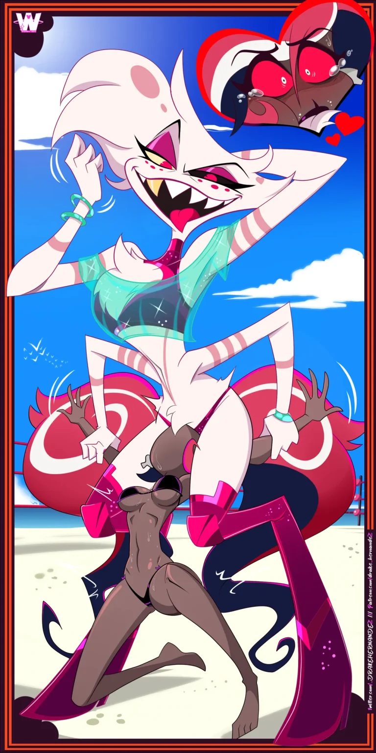 Hazbin Hotel Wrestleverse porn comic picture 68