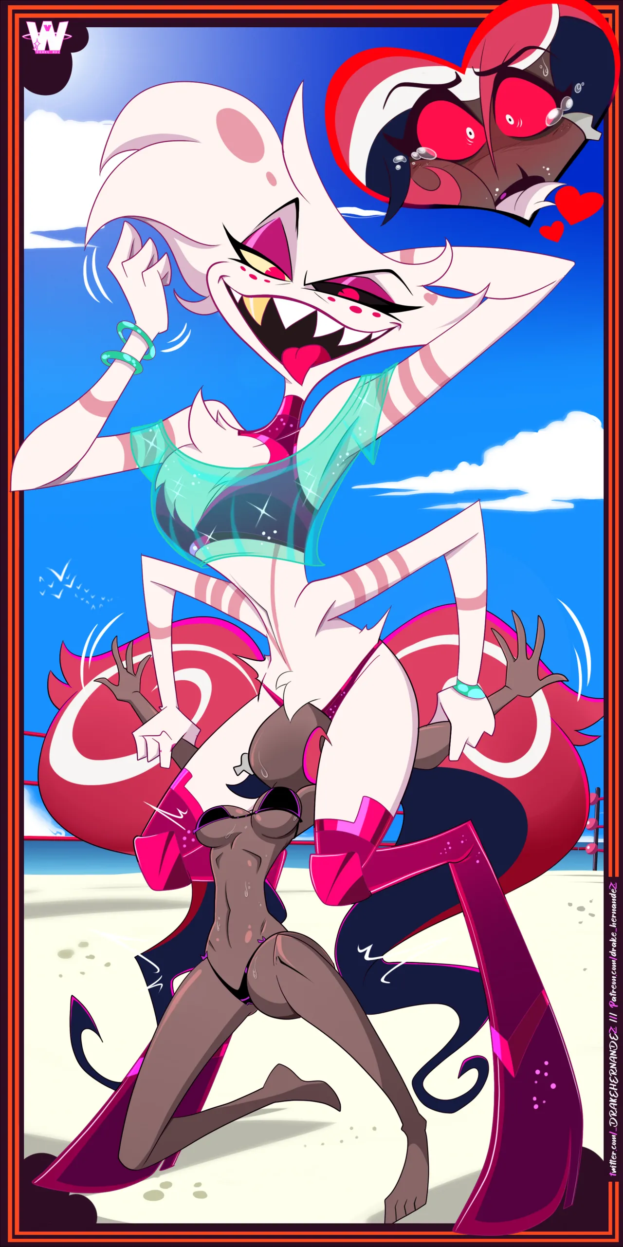 Hazbin Hotel Wrestleverse porn comic picture 68