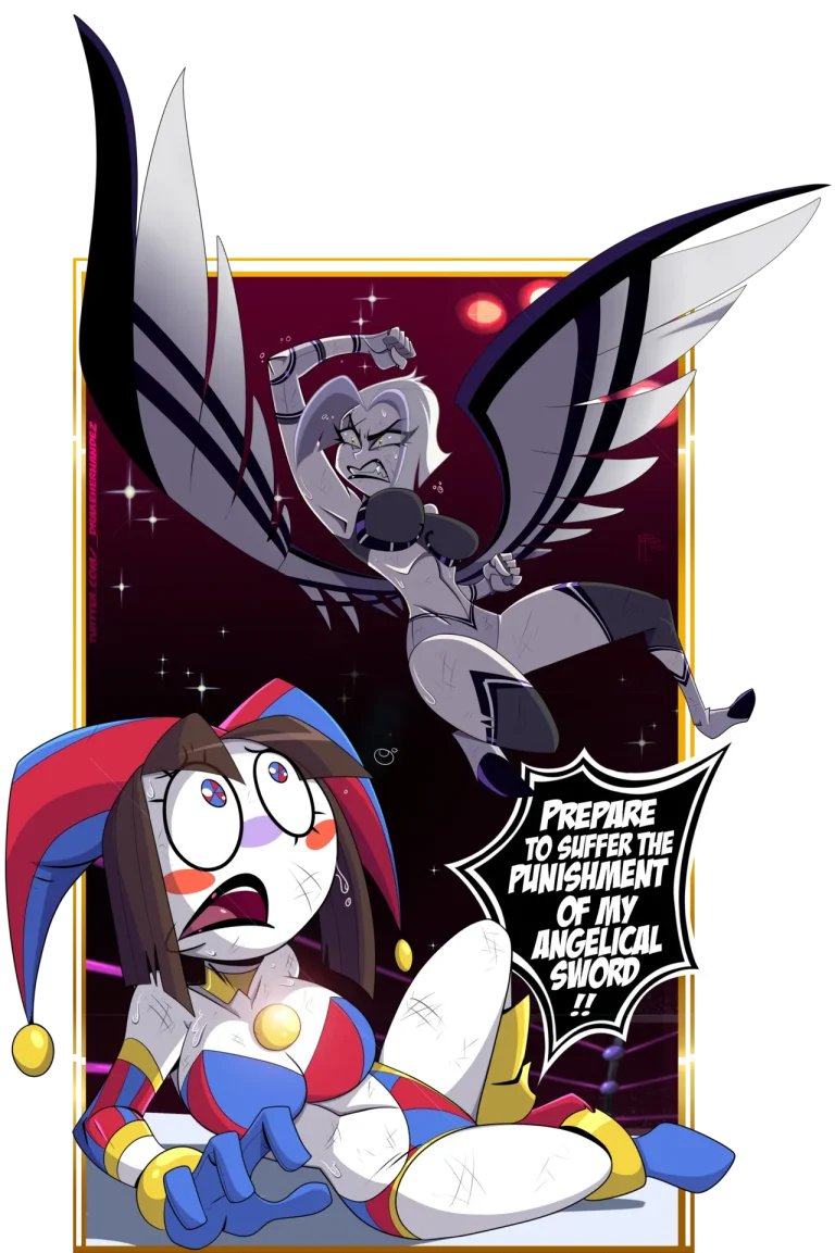 Hazbin Hotel Wrestleverse porn comic picture 7