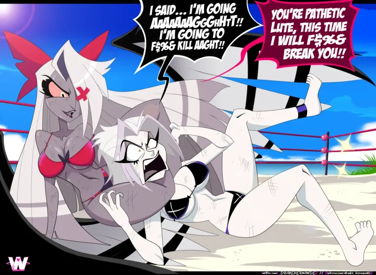 Hazbin Hotel Wrestleverse porn comic picture 78