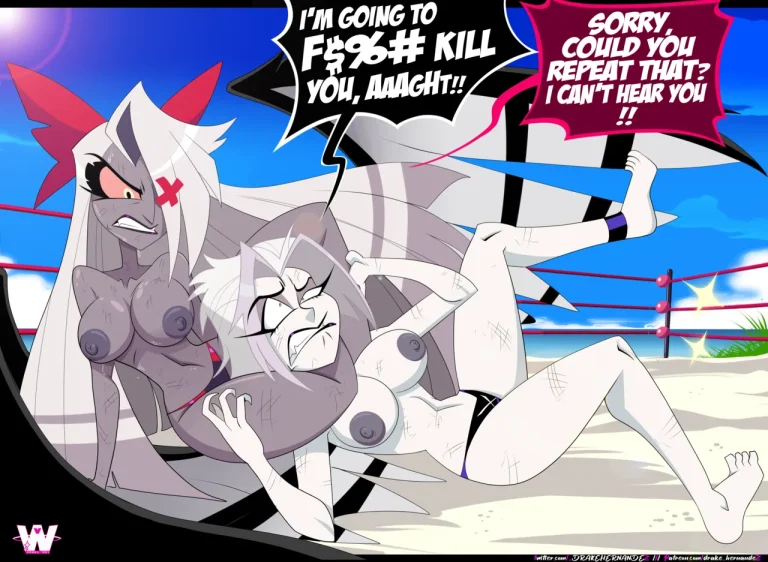 Hazbin Hotel Wrestleverse porn comic picture 79