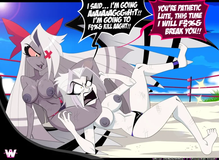 Hazbin Hotel Wrestleverse porn comic picture 80