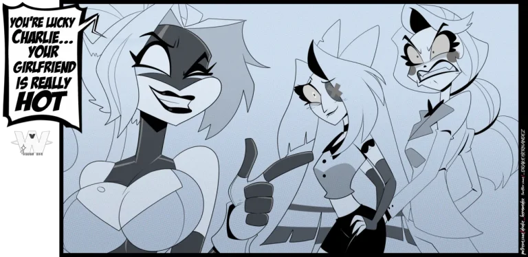 Hazbin Hotel Wrestleverse porn comic picture 87