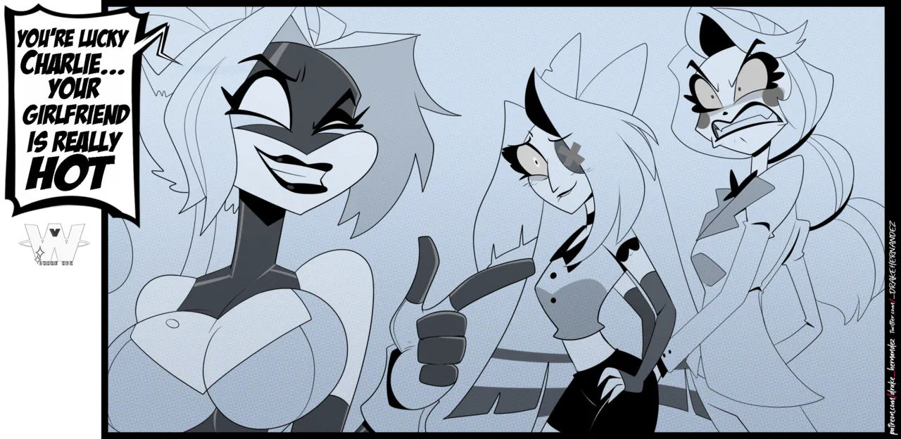 Hazbin Hotel Wrestleverse porn comic picture 87