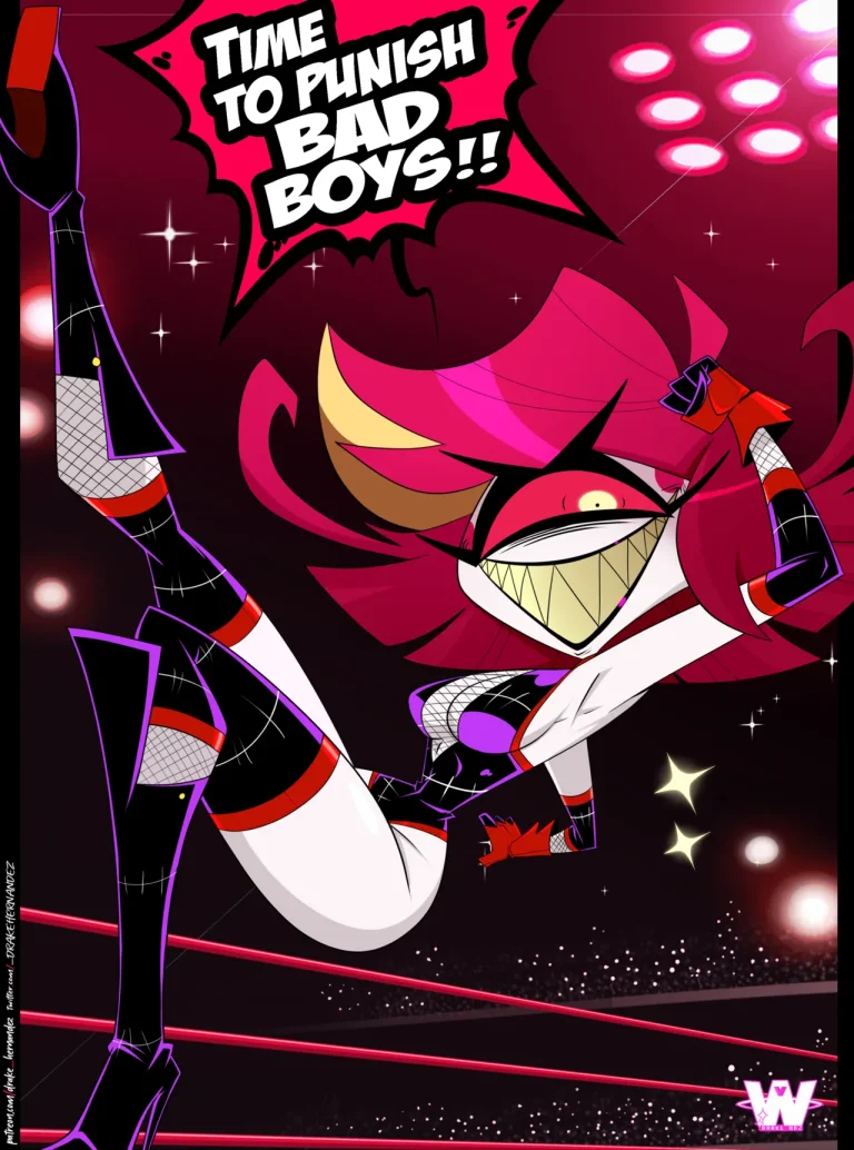 Hazbin Hotel Wrestleverse porn comic picture 95