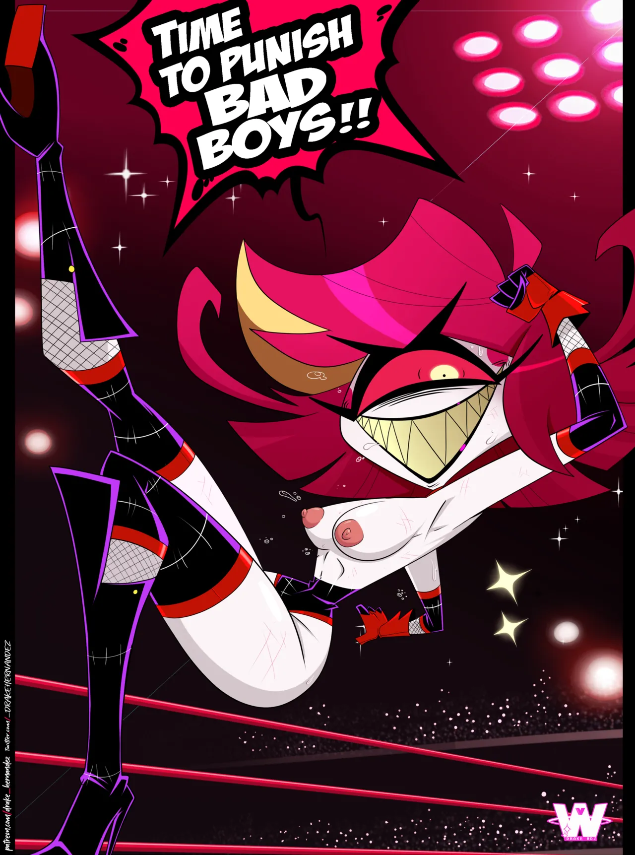 Hazbin Hotel Wrestleverse porn comic picture 96