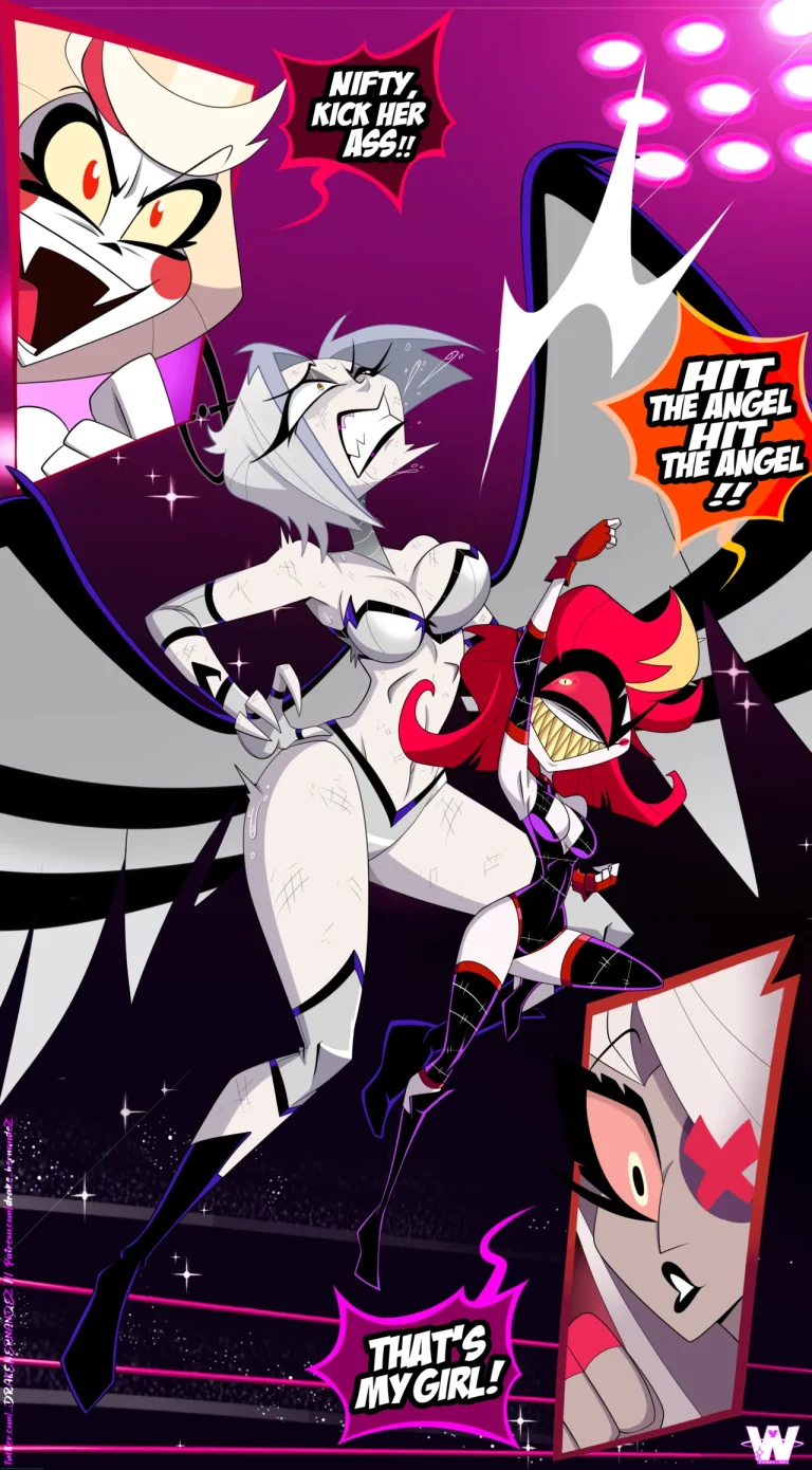 Hazbin Hotel Wrestleverse porn comic picture 97