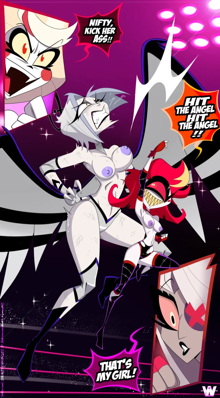Hazbin Hotel Wrestleverse porn comic picture 98