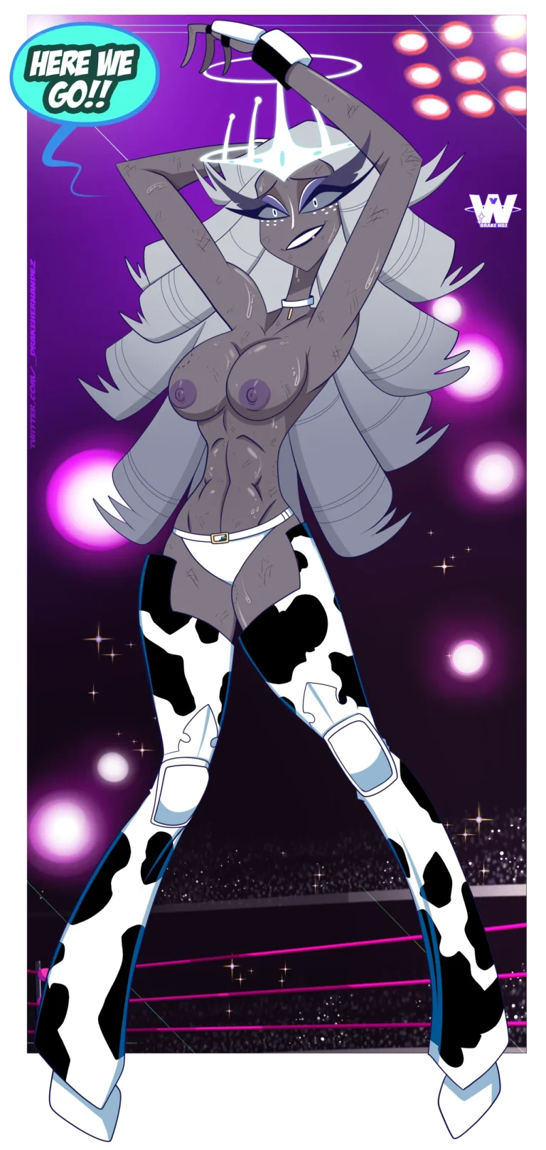 Hazbin Hotel Wrestleverse porn comic picture 99