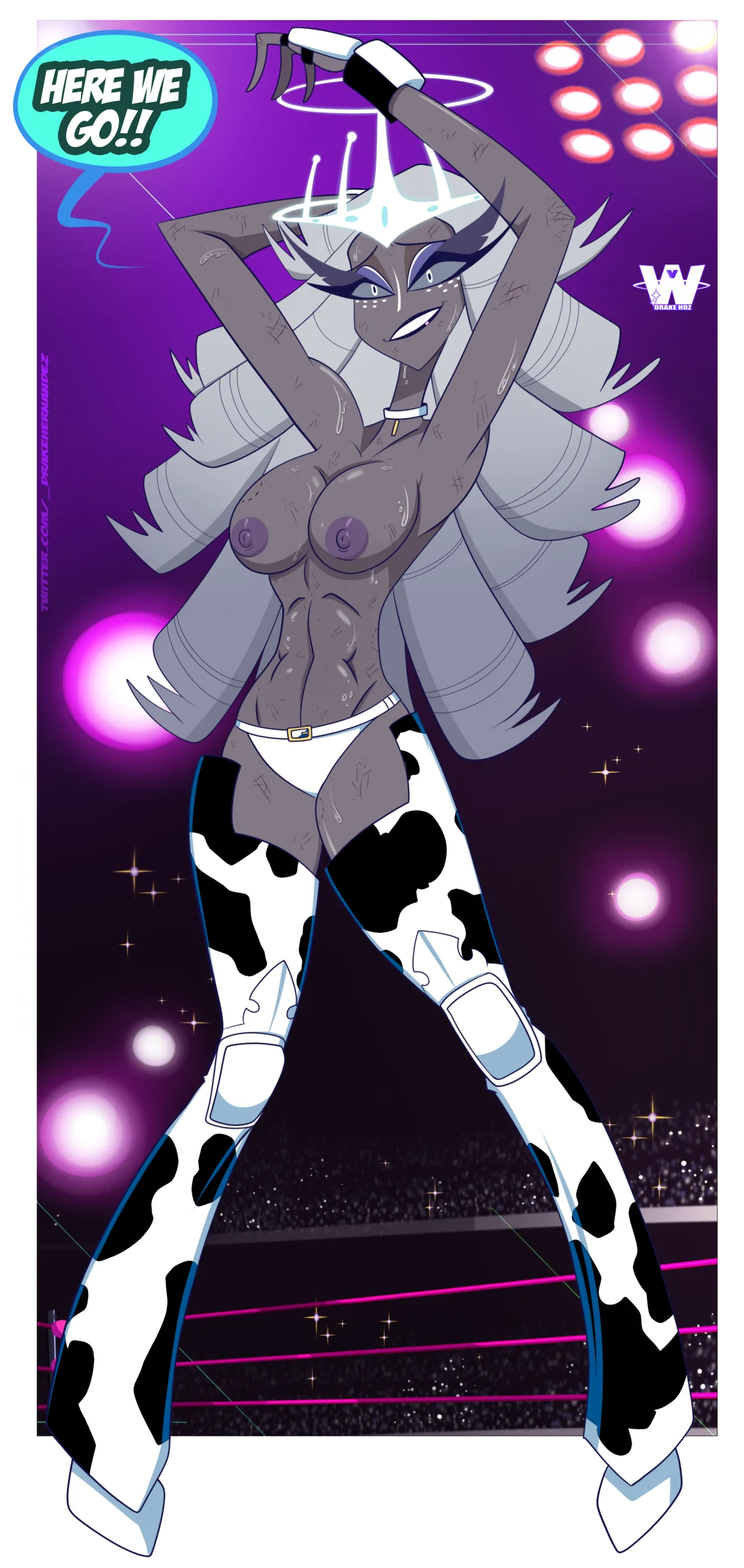 Hazbin Hotel Wrestleverse porn comic picture 99