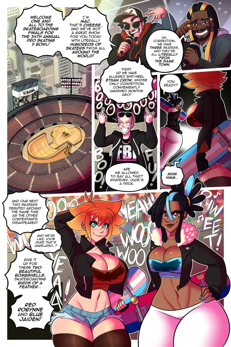 He Was A Skater Girl! porn comic picture 19