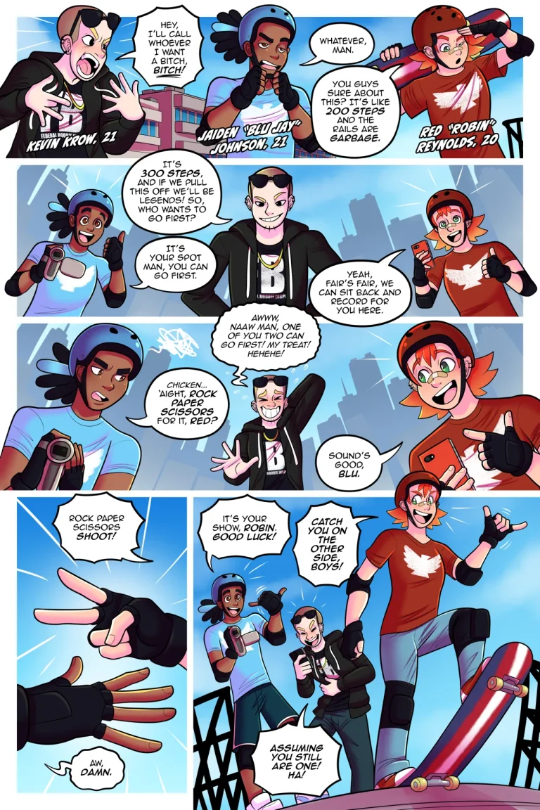 He Was A Skater Girl! porn comic picture 4