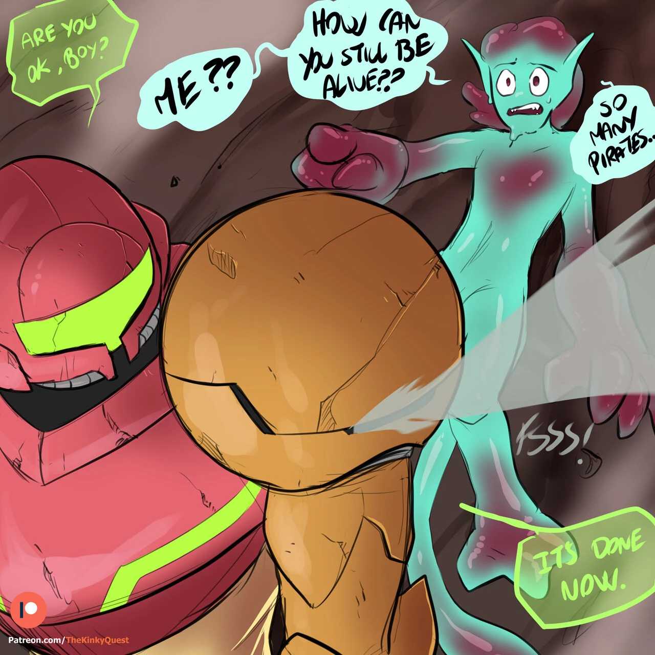 Heart of the Bounty Hunter porn comic picture 2