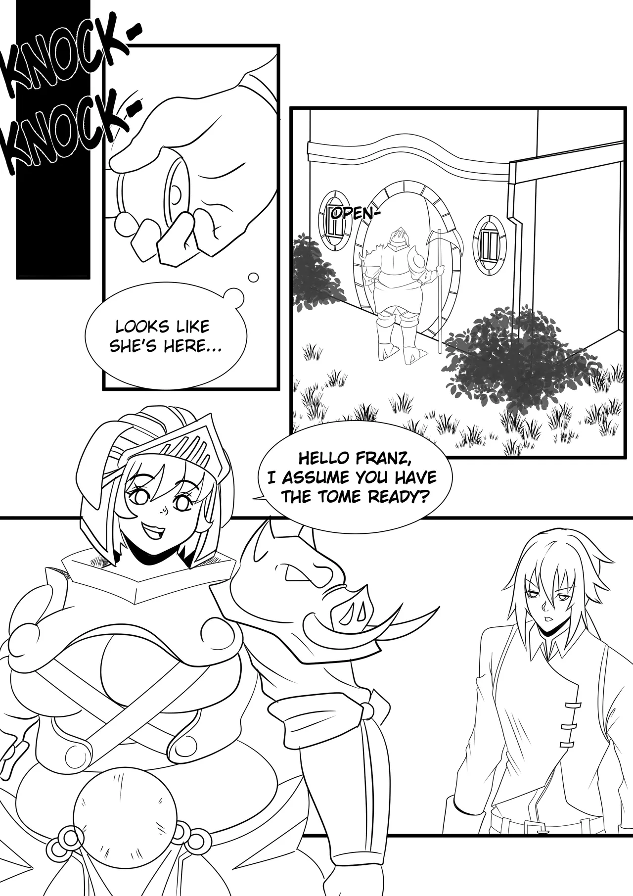 Heavy Knight porn comic picture 2