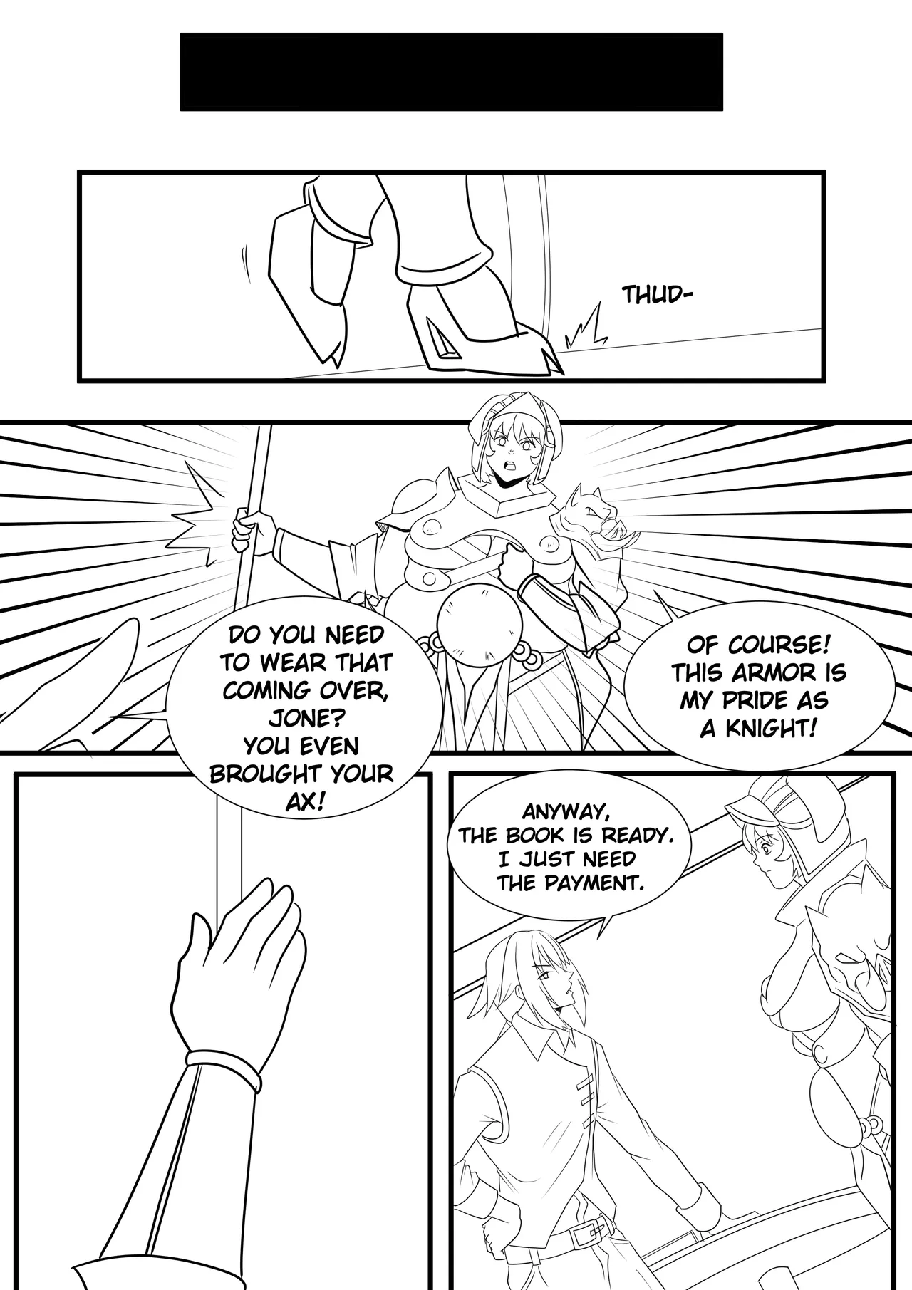 Heavy Knight porn comic picture 3