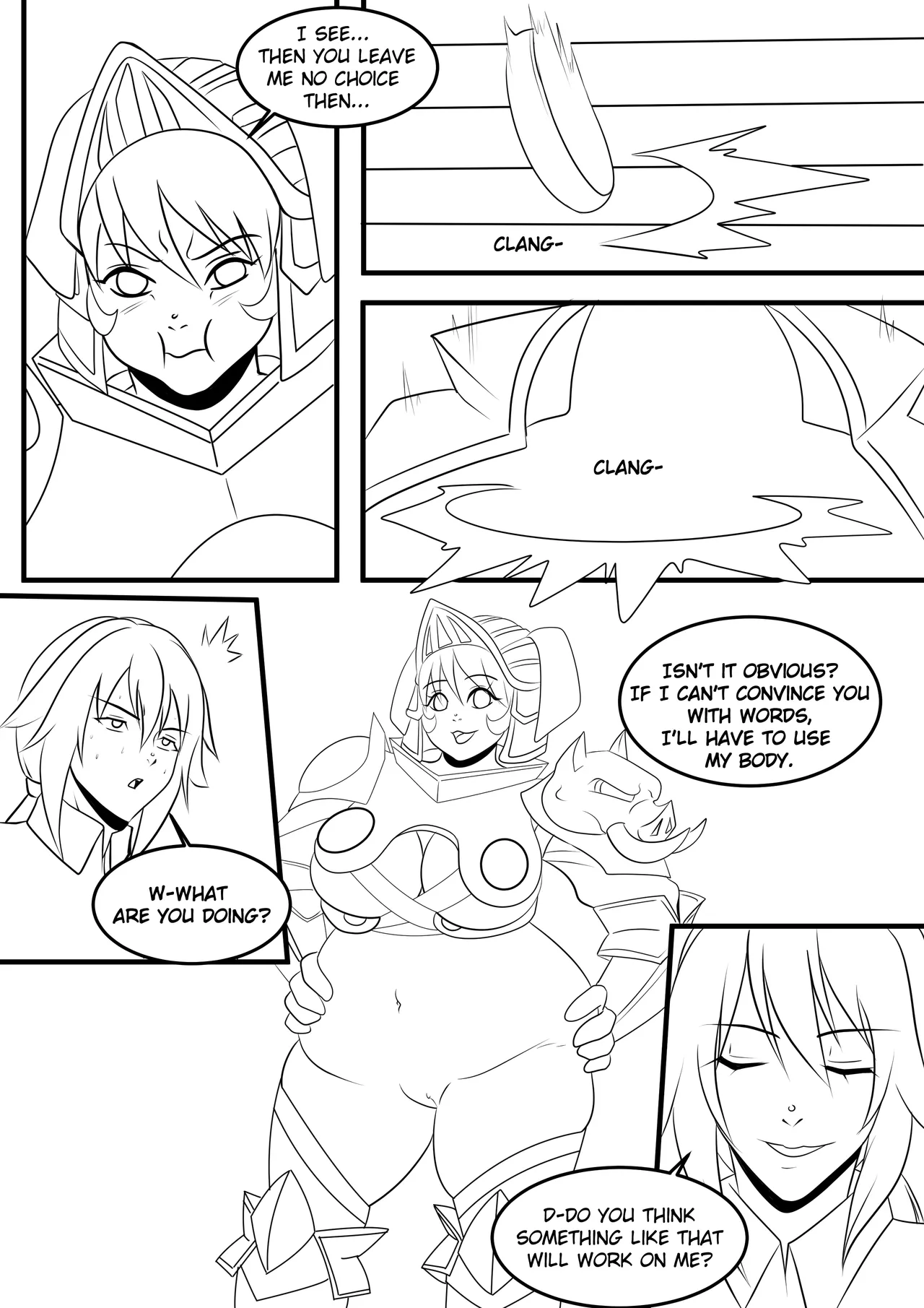 Heavy Knight porn comic picture 5