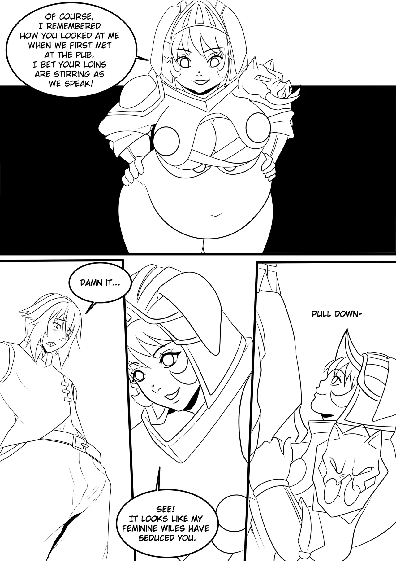 Heavy Knight porn comic picture 6