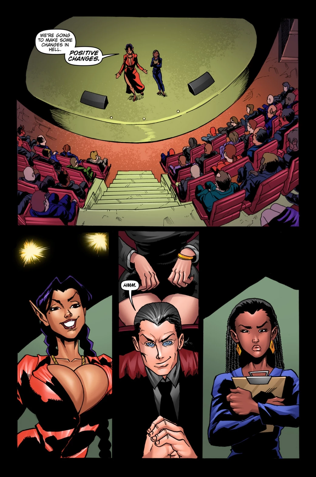 Hell Her Way 2 porn comic picture 35
