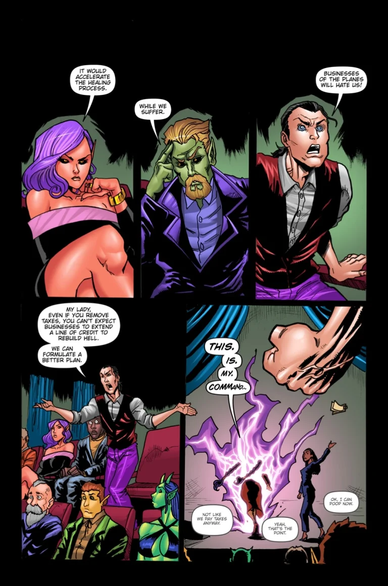 Hell Her Way 2 porn comic picture 39