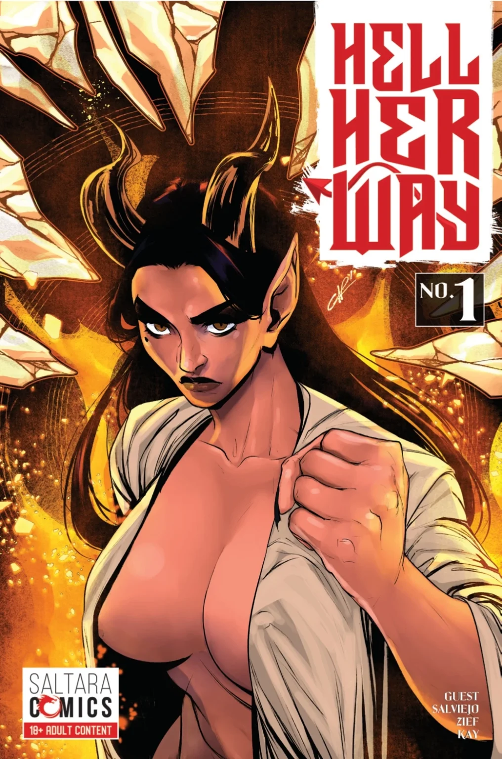 Hell Her Way porn comic picture 1