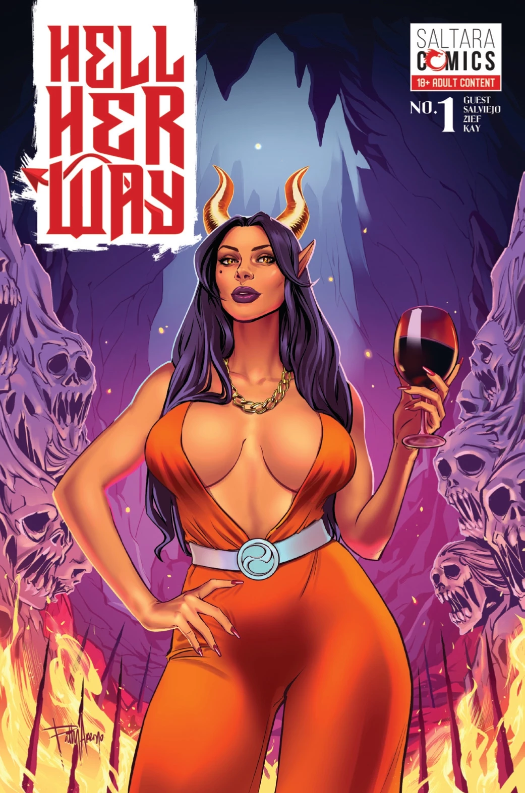 Hell Her Way porn comic picture 7