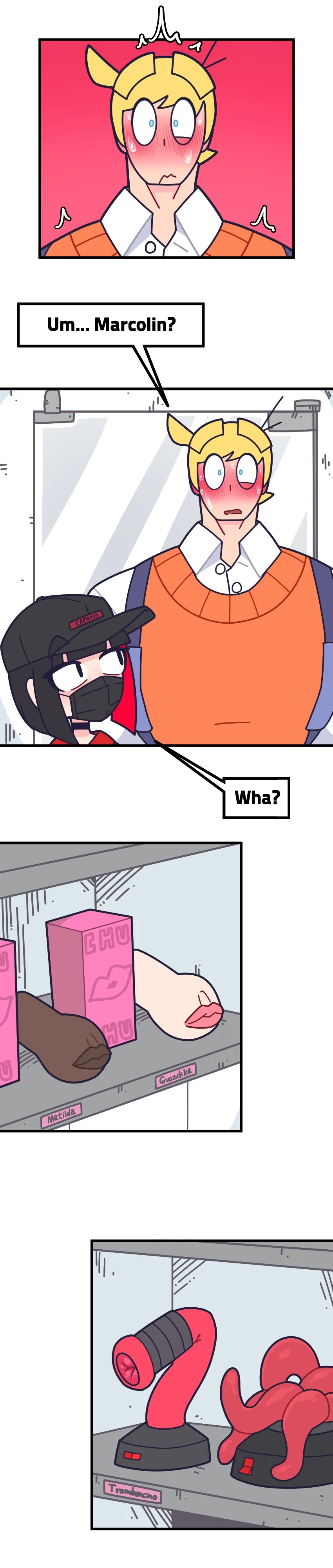 Hello Marcolin R 10-11 porn comic picture 5