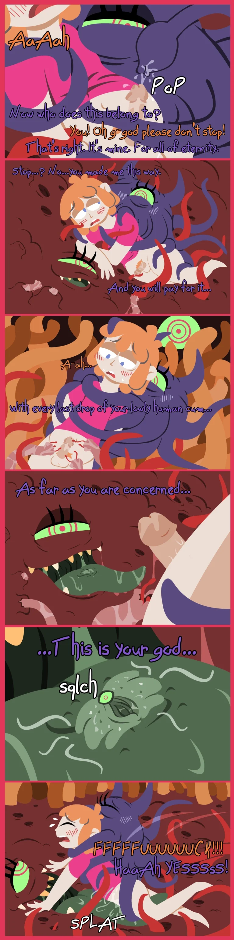 HELP! My Girlfriend Is A Crawling Chaos Demon! porn comic picture 13