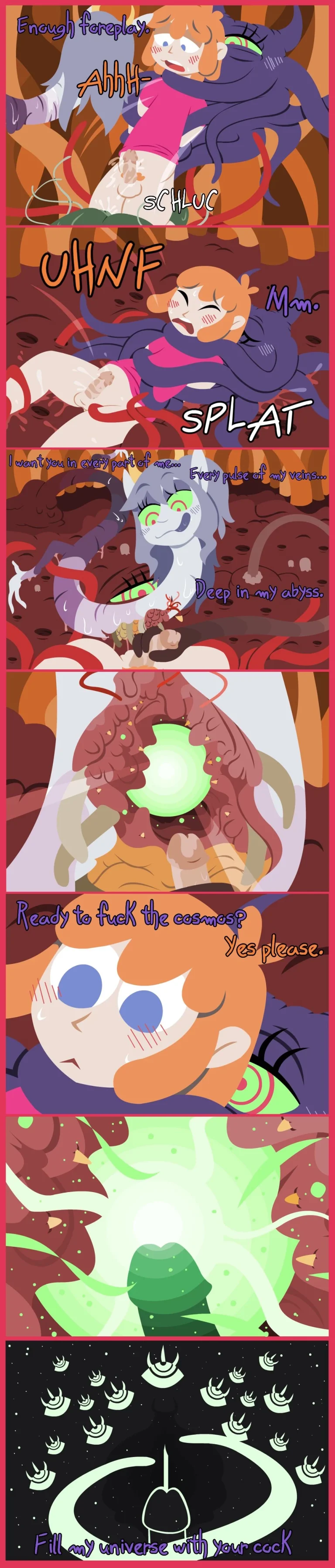 HELP! My Girlfriend Is A Crawling Chaos Demon! porn comic picture 15