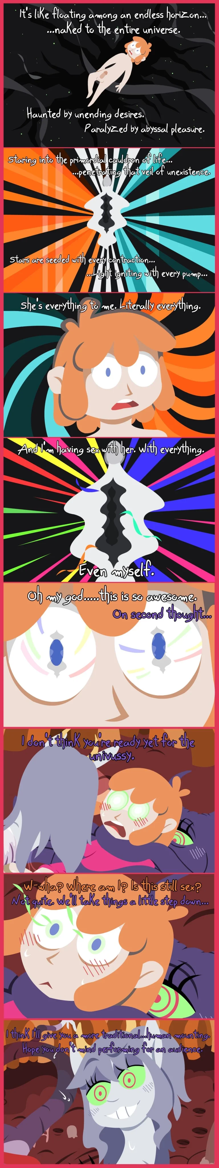 HELP! My Girlfriend Is A Crawling Chaos Demon! porn comic picture 16