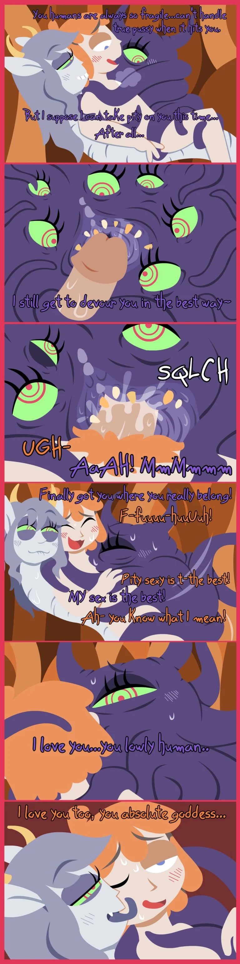 HELP! My Girlfriend Is A Crawling Chaos Demon! porn comic picture 17