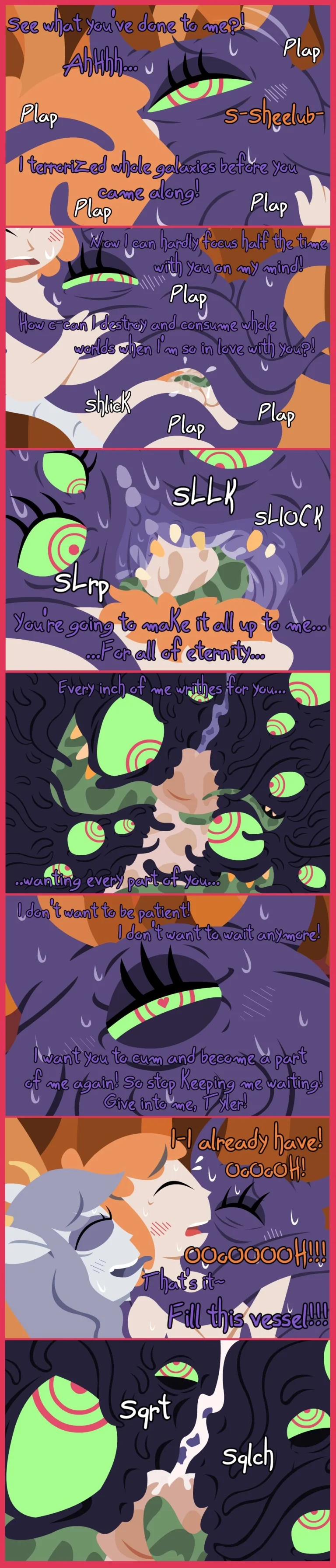 HELP! My Girlfriend Is A Crawling Chaos Demon! porn comic picture 18