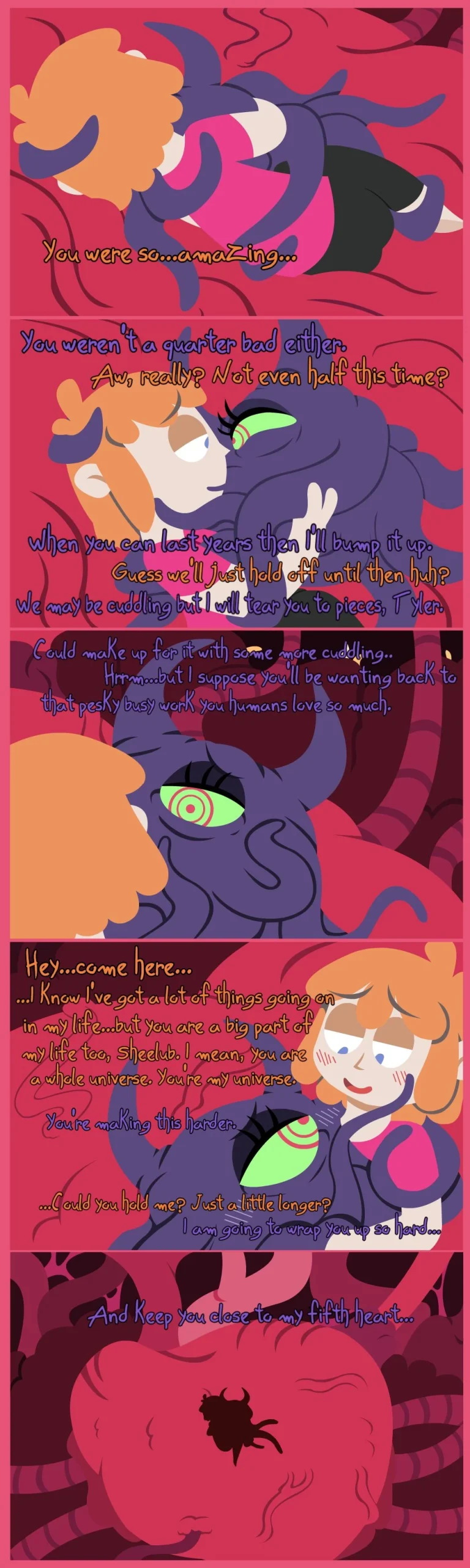 HELP! My Girlfriend Is A Crawling Chaos Demon! porn comic picture 19
