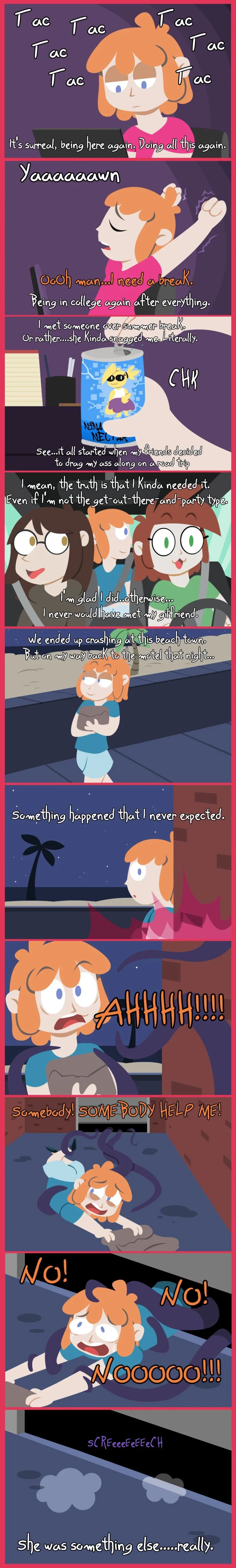 HELP! My Girlfriend Is A Crawling Chaos Demon! porn comic picture 2