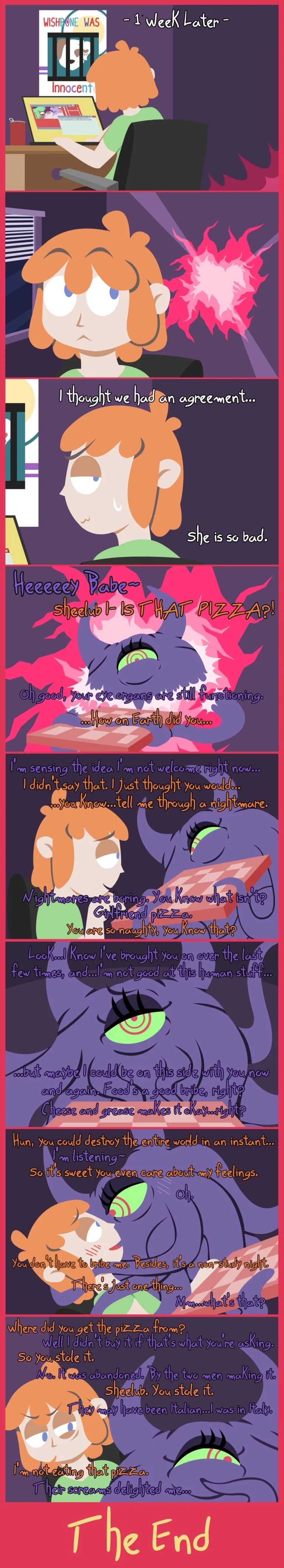 HELP! My Girlfriend Is A Crawling Chaos Demon! porn comic picture 20