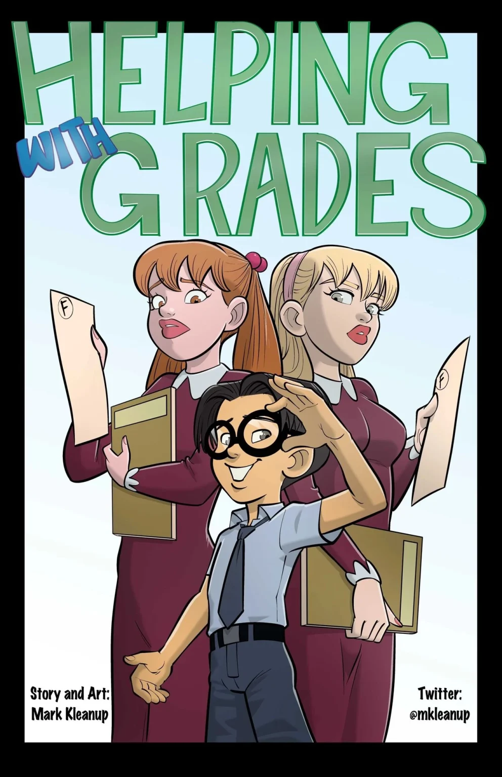 Helping With Grades porn comic picture 1