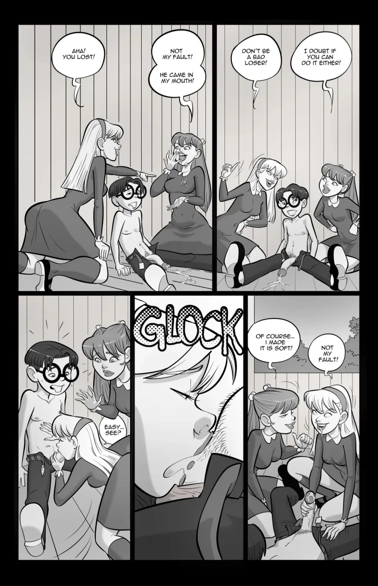 Helping With Grades porn comic picture 11