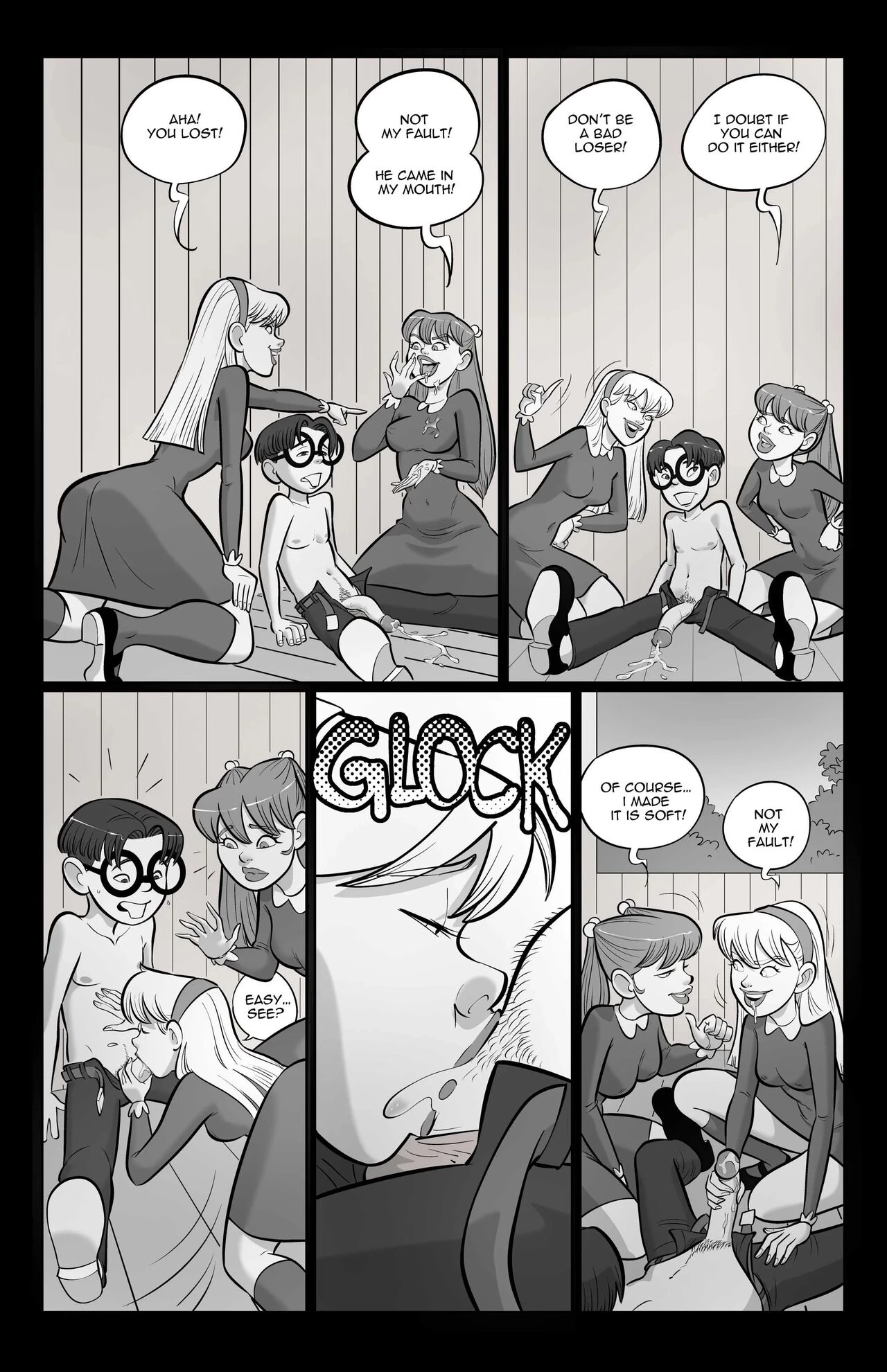 Helping With Grades porn comic picture 11