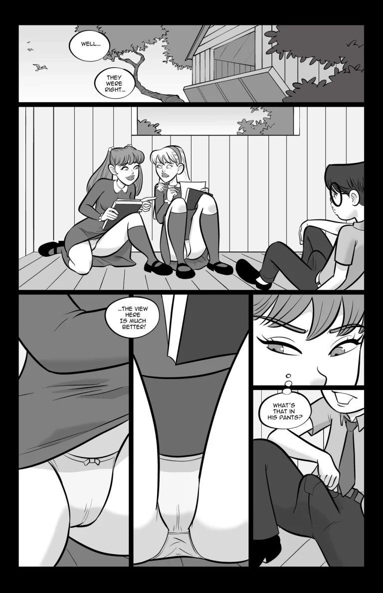 Helping With Grades porn comic picture 5