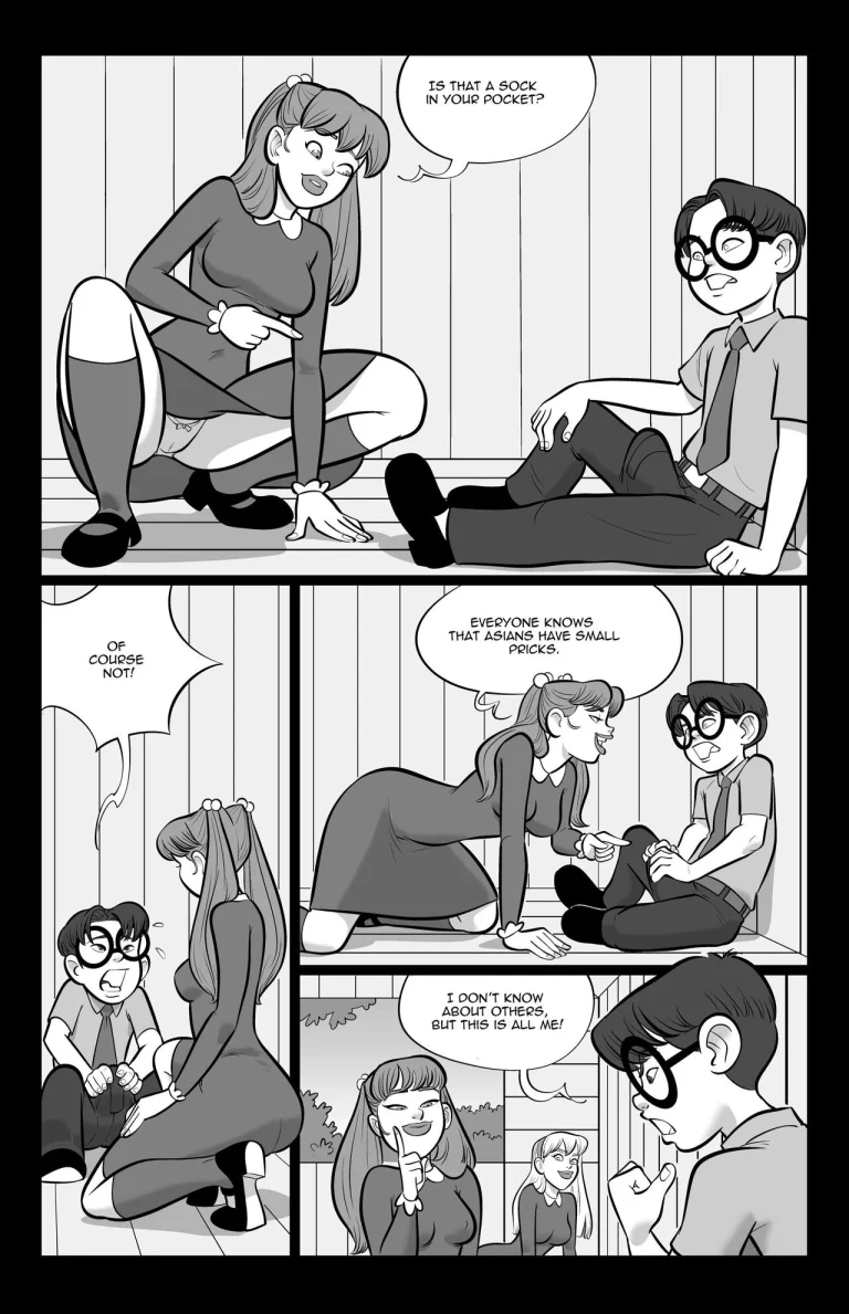 Helping With Grades porn comic picture 6
