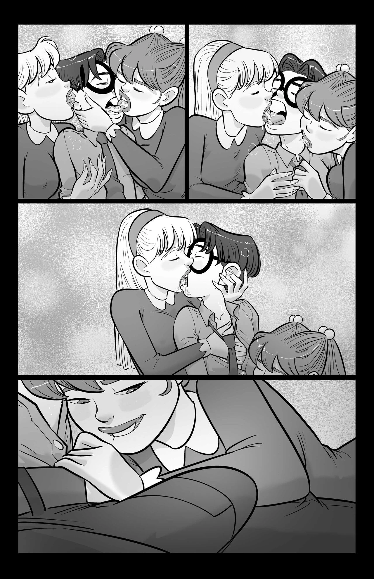 Helping With Grades porn comic picture 8