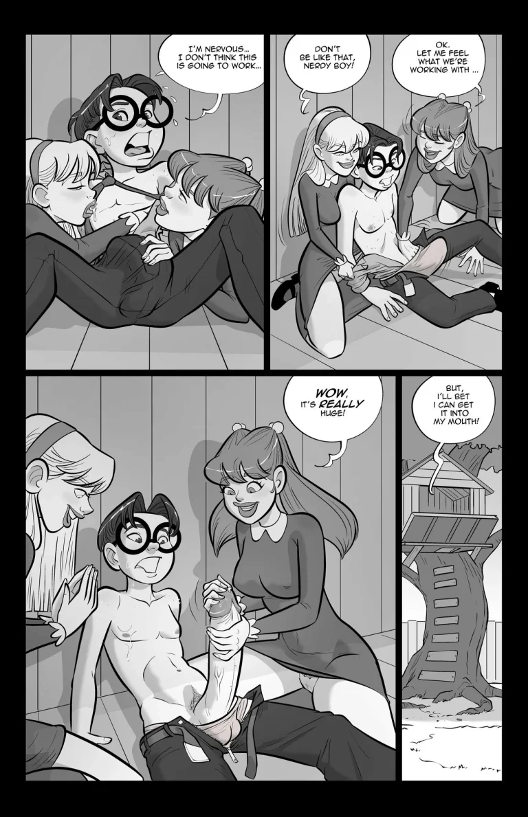 Helping With Grades porn comic picture 9