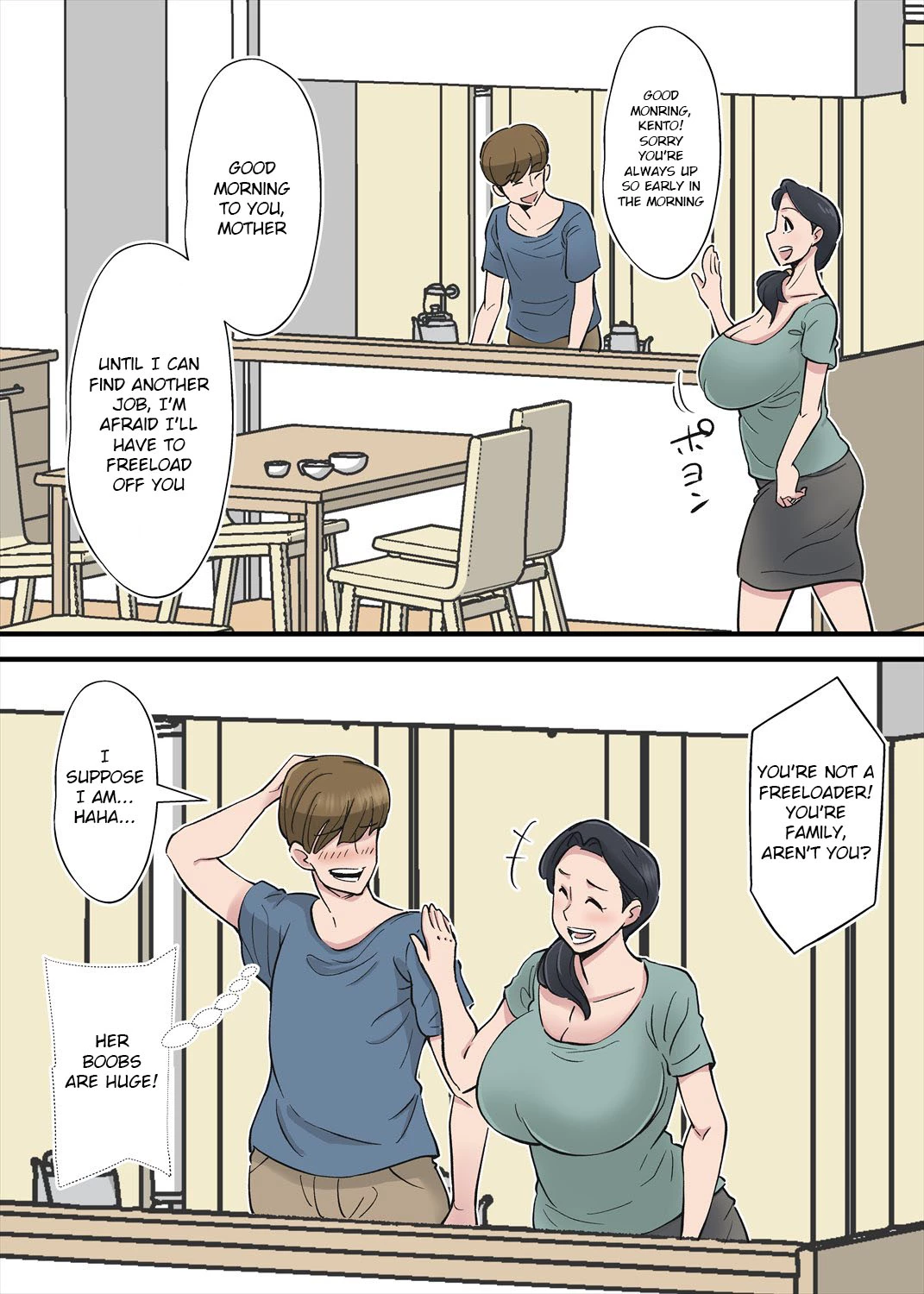 Hentai Kansoku ~Yome no Bakunyuu Kaa-chan o Netoritai~ porn comic picture 2