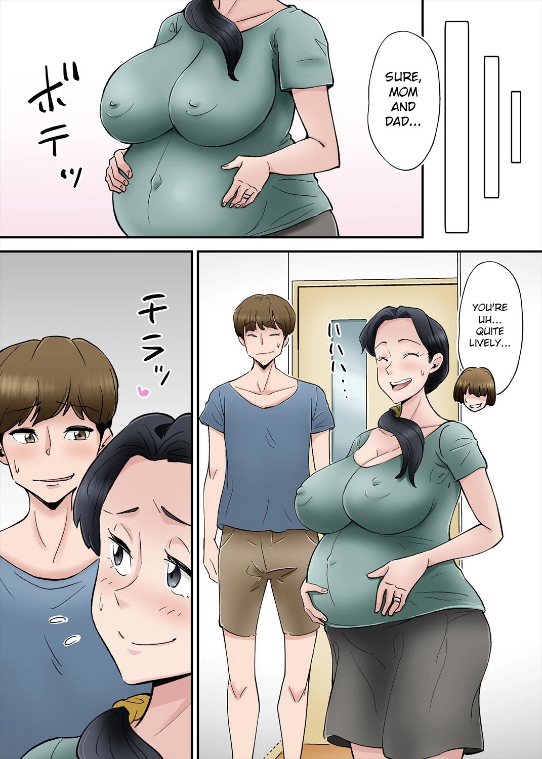 Hentai Kansoku ~Yome no Bakunyuu Kaa-chan o Netoritai~ porn comic picture 27