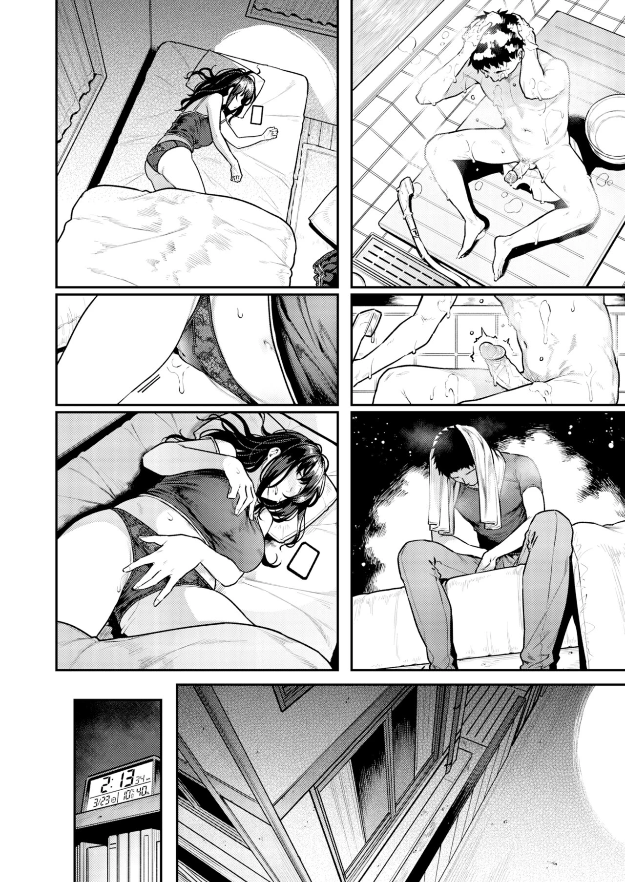 Her Exciting Body porn comic picture 10