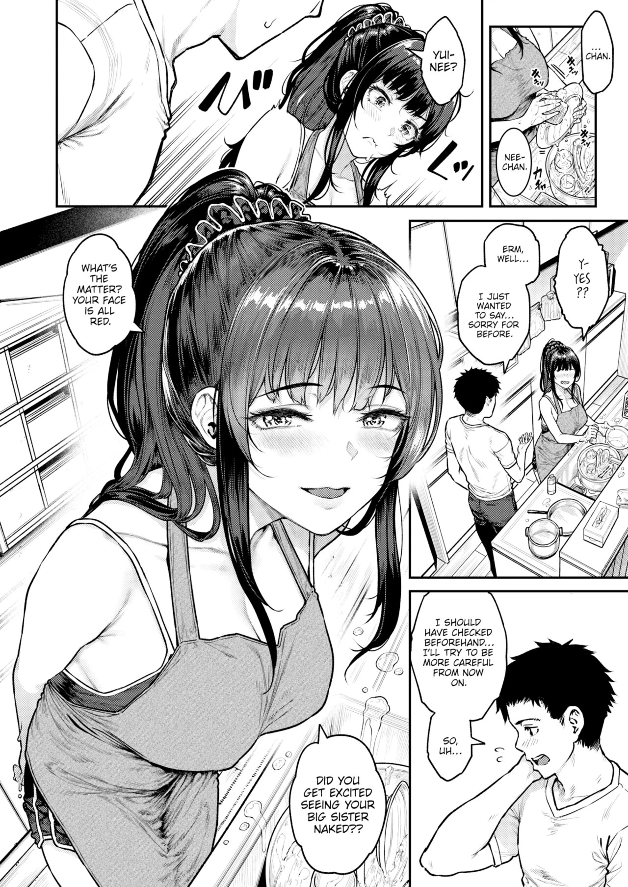 Her Exciting Body porn comic picture 6