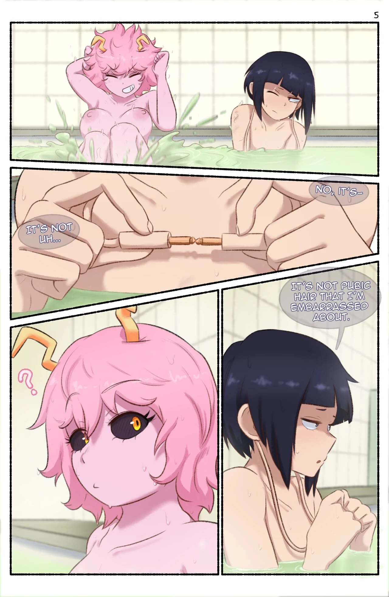 Her Secret porn comic picture 6