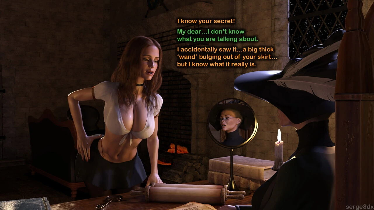 Hermione Granger and the Professor's Wand porn comic picture 10