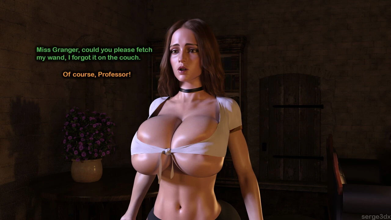 Hermione Granger and the Professor's Wand porn comic picture 120